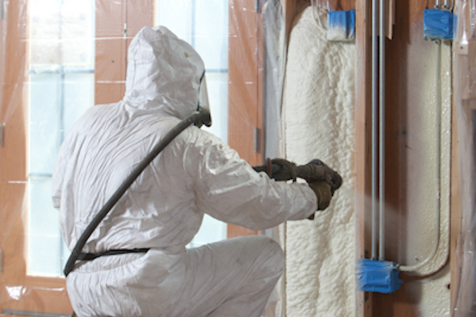 Spray Polyurethane Foam Application